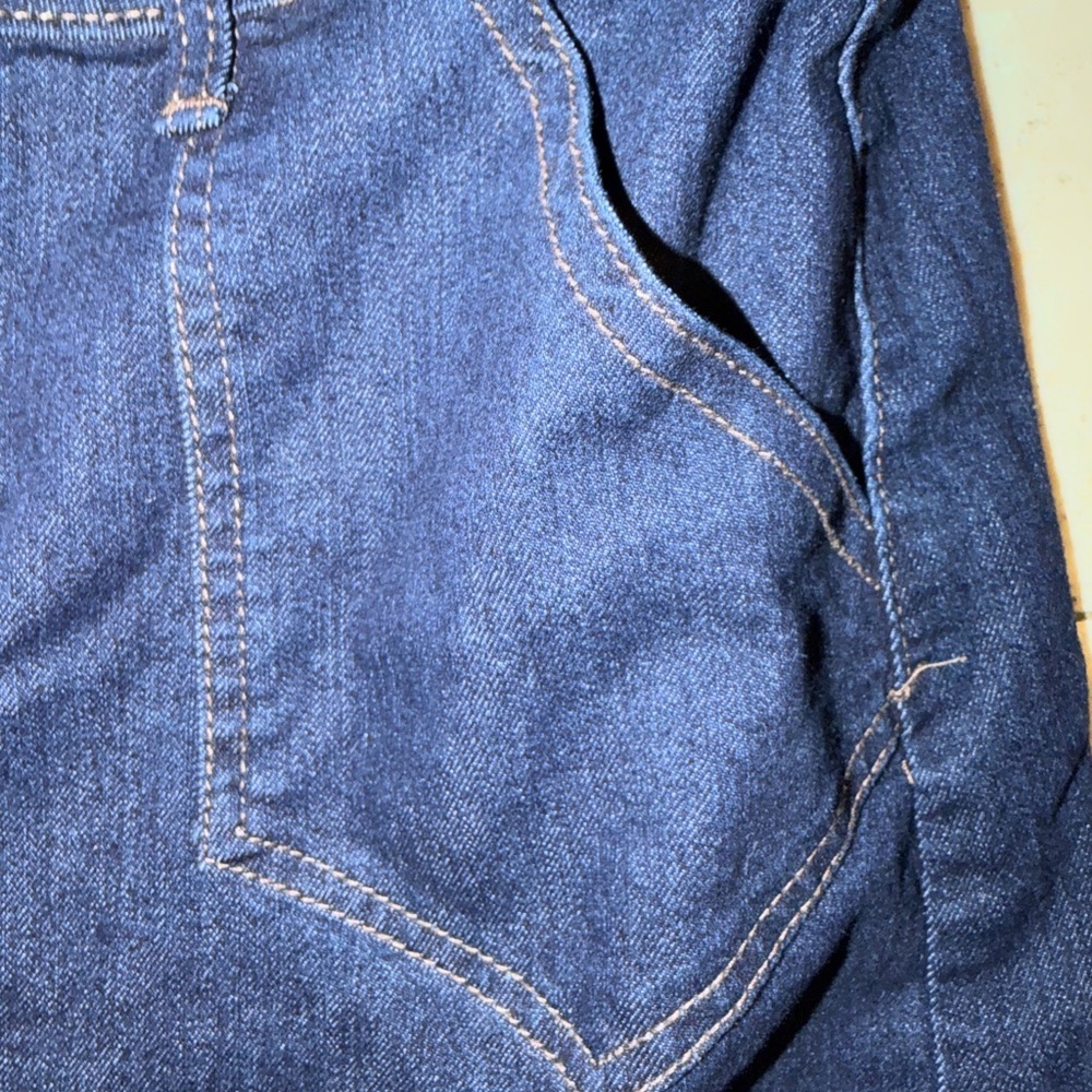 💙1822 Denim Dark Blue Button Midi Skirt - NWOT💙 - Picture 5 of 10